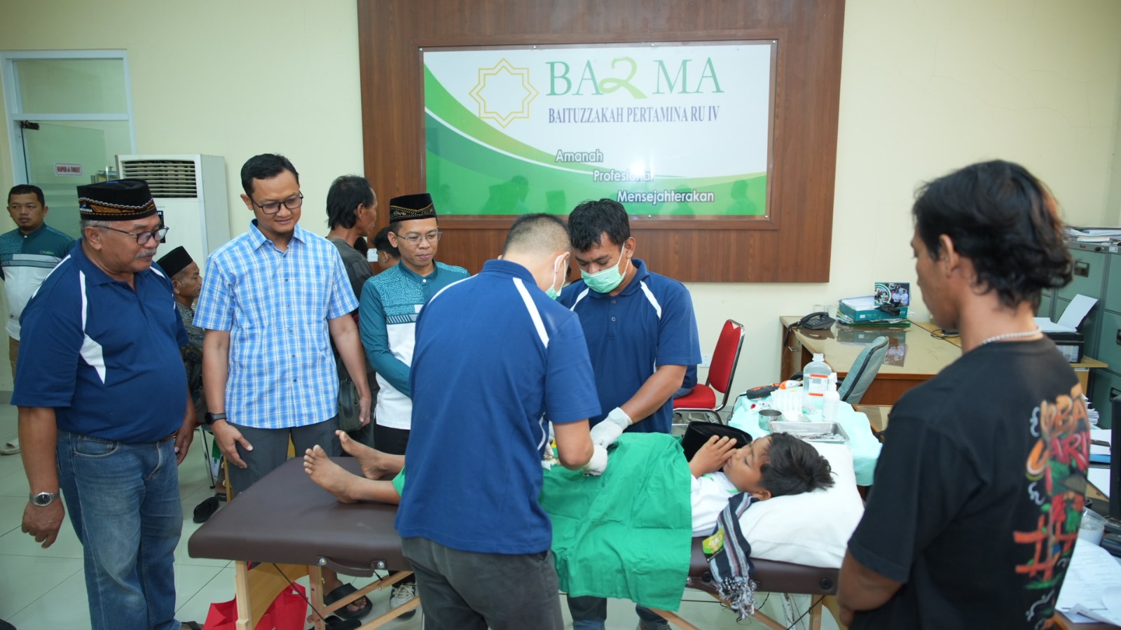 Haru & Bahagia, Begini Suasana Khitanan Massal Bazma Pertamina RU Cilacap bagi 169 Anak