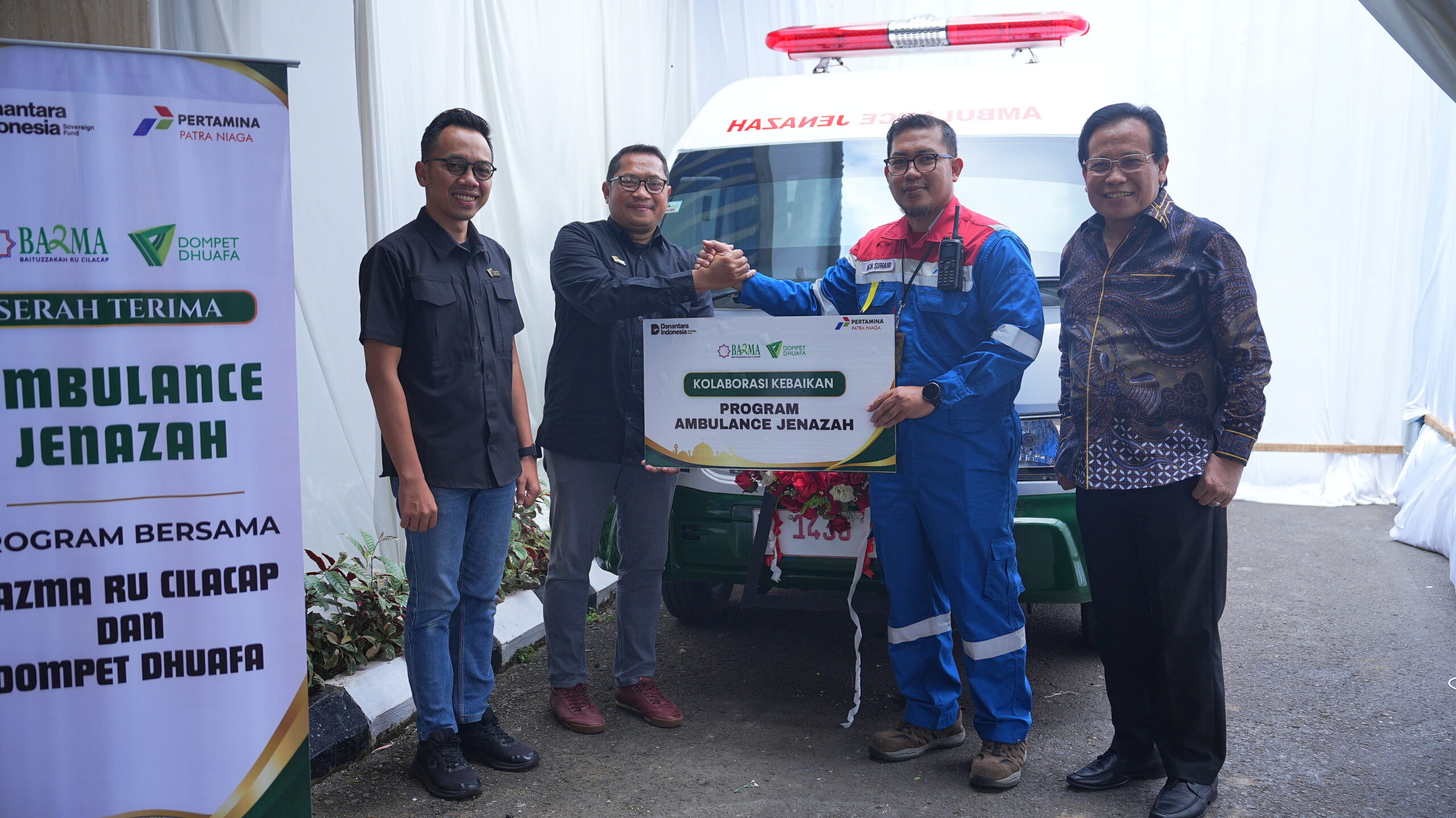 Satu Ambulans, Ribuan Harapan: Ikhtiar BAZMA RU Cilacap Tingkatkan Layanan Sosial